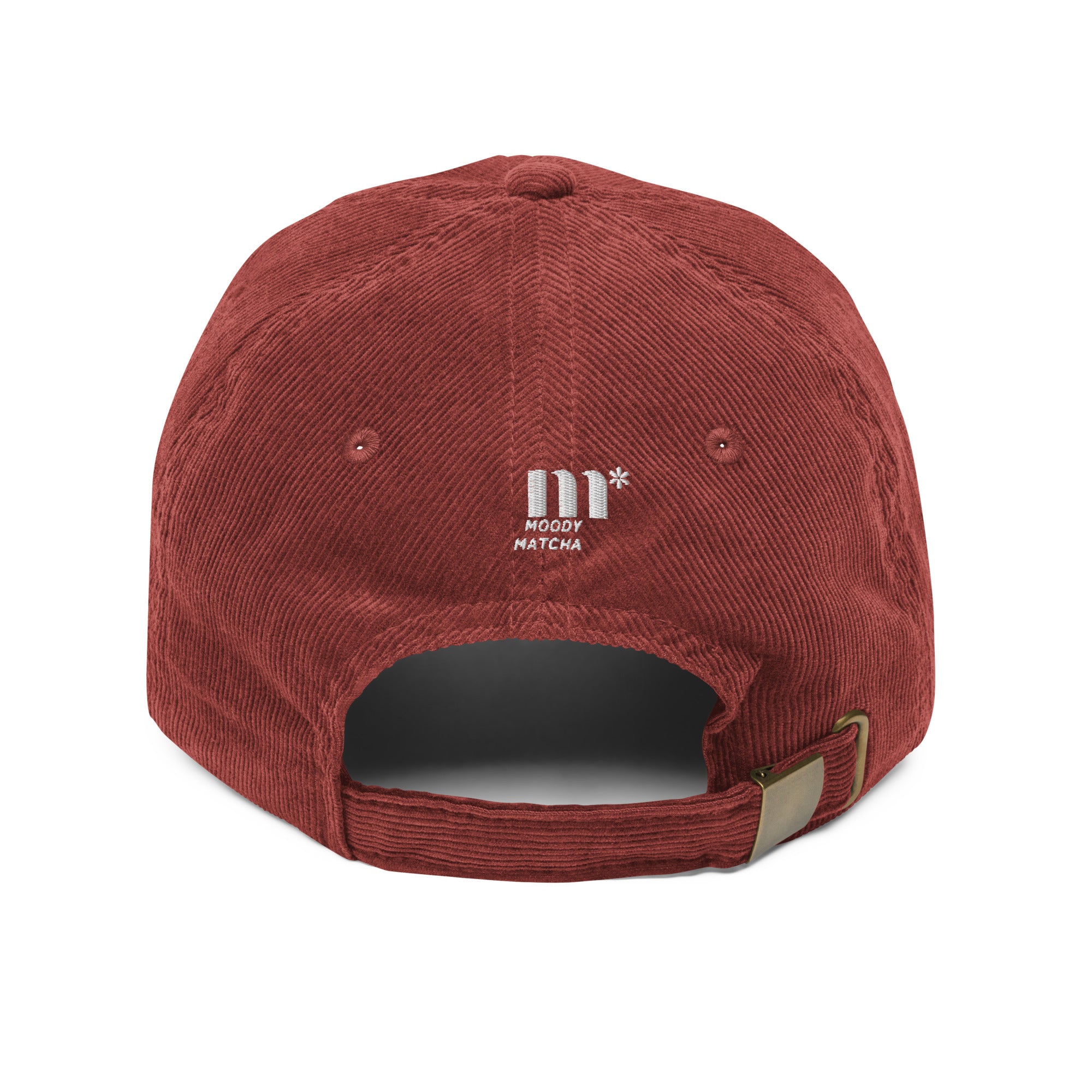 F*ck le Patriarcat Red Vintage Corduroy Cap – The Moody Matcha